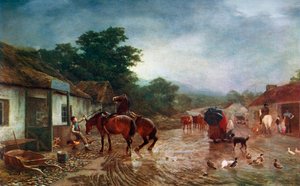 En regnig dag, 1870, 1912.