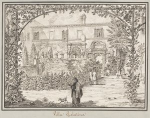 Palatinska villa, 1830. av Peter Heinrich Lambert von Hess