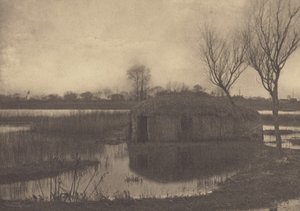 Ett båthus av vass av Peter Henry Emerson