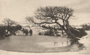 En vintermorgon av Peter Henry Emerson