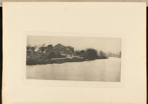 Brickfield vid floden Bure. [Norfolk.] av Peter Henry Emerson