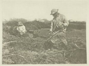 Furze-Cuting på en Suffolk Common av Peter Henry Emerson