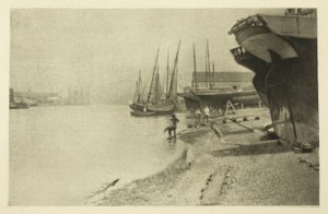 I Yarmouth River av Peter Henry Emerson