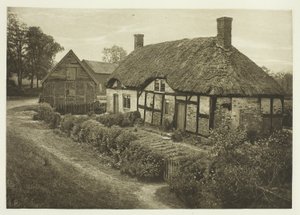 Izaak Waltons hus vid Shallowford, Staffordshire av Peter Henry Emerson