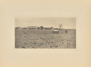 [Marsh Farm under tidig vår] av Peter Henry Emerson