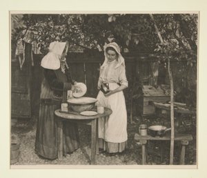 Mrs Peck och Mary Critten av Peter Henry Emerson