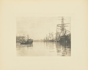 Den fridfulla hamnen av Peter Henry Emerson