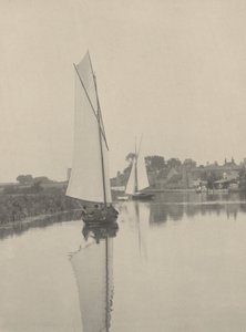 Byn Horning,1886 (foto) av Peter Henry Emerson