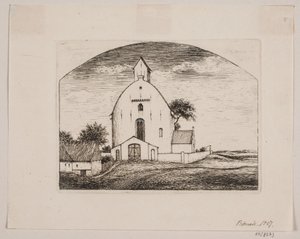 Bjernede kyrka av Peter Herman Rasmussen