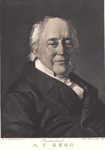 A. C. Krog av Peter Vilhelm Ilsted