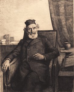 Konstnärens far, Jens Peter Ilsted av Peter Vilhelm Ilsted