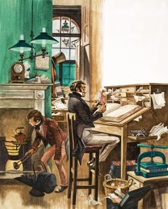 Ett hektiskt viktorianskt kontor av Peter Jackson