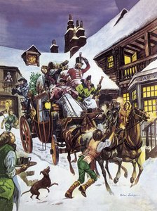 Juldagen på 1700-talet av Peter Jackson