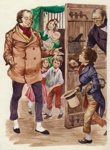 David Copperfield möter Mr Micawber av Peter Jackson