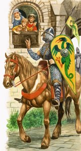 Att växa upp i Norman England: Ut för att tjäna kungen av Peter Jackson