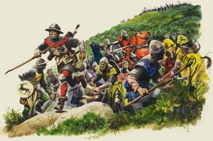 Slaget vid Bannockburn av Peter Jackson