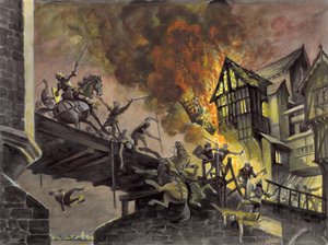 Slaget vid London Bridge av Peter Jackson