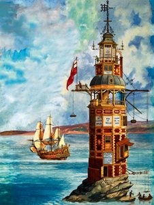 Den första Eddystone-fyren av Peter Jackson