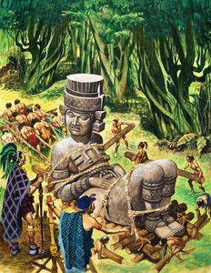Historien om vår underbara värld: De första amerikanska indianerna av Peter Jackson