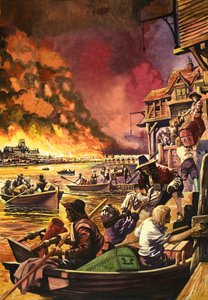 The Wonderful Story of Britain: The Great Fire of London av Peter Jackson