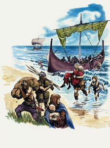 The Wonderful Story of Britain: The Saxons bosätter sig i Storbritannien av Peter Jackson
