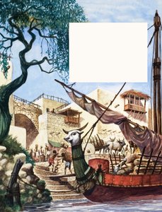 Lossning av en handelsbåt av Peter Jackson