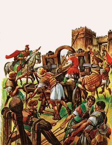 När britterna kämpade mot de romerska arméerna av Peter Jackson