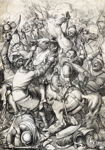 Kung Sebastian I av Portugal (1554-1578) tillfångatagen i slaget vid Alcacer-Quibir (Ksar el-Kebir eller slaget om de tre kungarna) den 4/08/1578 i Marocko (kung Sebastian I av Portugal tillfångatogs i slaget vid Ksar El Kebir (Slaget om tre kungar eller A