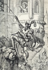 Prinzenraub: Bortförande av prinsarna Ernest och Albert, son till Fredrik II av Sachsen i juli 1455 av riddaren Kunz von Kaufungen (Kunz kidnappade Fredrik av Sachsen två söner, Ernest och Albert, från slottet Altenburg i det som kallades Prinze av Peter Johann Nepomuck Geiger