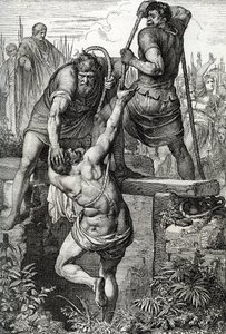 Den bysantinske kejsaren Zenon (425-491) återvände till Konstantinopel fick usurpatorn Flavius Basiliscus (Basilisk) inlåst med sin familj, 477 (död av Basiliscus innesluten i en torr cistern, för att dö av exponering, av romerske kejsaren Zeno, 477) Ritni