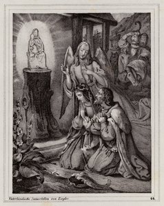 Vladislaus Henrik av Mähren och hans hustrus pilgrimsfärd till Mariazells helgedom av Peter Johann Nepomuk Geiger