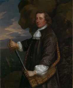 Flaggvakter från Lowestoft: Viceamiral Sir Christopher Myngs av Peter Lely