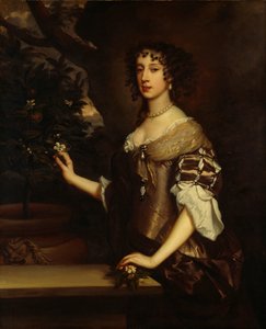 Maria av Modena, drottning gemål av kung James II, c1773-1680 av Peter Lely