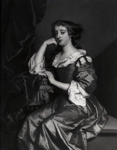Porträtt av Lady Elizabeth Wriothesley, hustru till den 11:e earlen av Northumberland (olja på duk) av Peter Lely