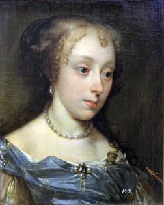 Porträtt av en dam av Peter Lely