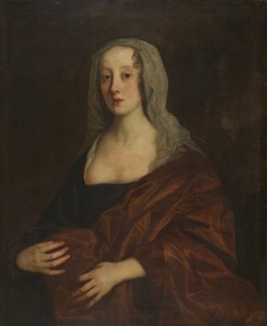 Porträtt av en kvinna, ca 1645 av Peter Lely