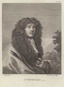 Sir Peter Lely, holländsk porträttmålare född Pieter van der Faes av Peter Lely
