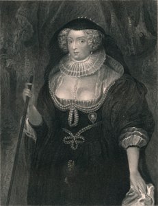 Frances Howard, hertiginna av Richmond, mitten av 1800-talet.