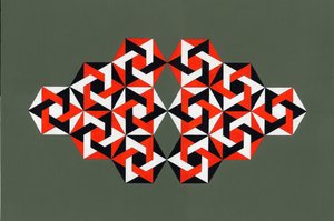 Hexagrams, 2009 (akryl på duk)