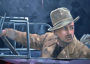 Walt Disney (olja på duk)