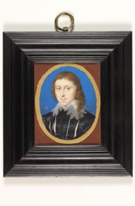 Edmund Waller (akvarell på veläng)