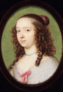 Lady Elizabeth Cecil, grevinna av Devonshire (emalj)