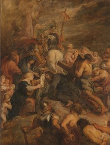 Kristus på väg till Golgata av Peter Paul Rubens (workshop of)