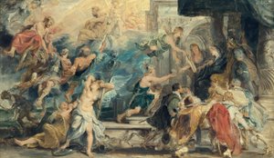 Henrik IV:s apoteos och proklamationen av Maria de