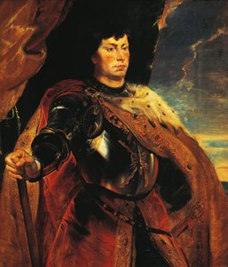 Österrike, Wien, Porträtt av Karl den utslagna, hertigen av Bourgogne (1433-1477) av Peter Paul Rubens