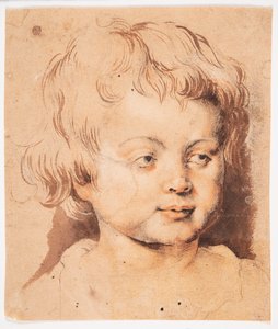 Barnhuvud av Peter Paul Rubens
