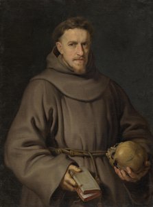 Porträtt av en franciskanermunk av Peter Paul Rubens
