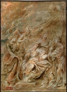 Dauphinens födelse, Ludvig XIII, 1622. av Peter Paul Rubens