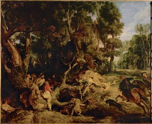Boarhunt av Peter Paul Rubens