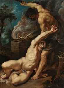 Kain dräpar Abel av Peter Paul Rubens